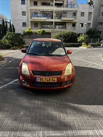 תמונה 1, סוזוקי סוויפט החדשה יד 2 2008 | 58000 קמ