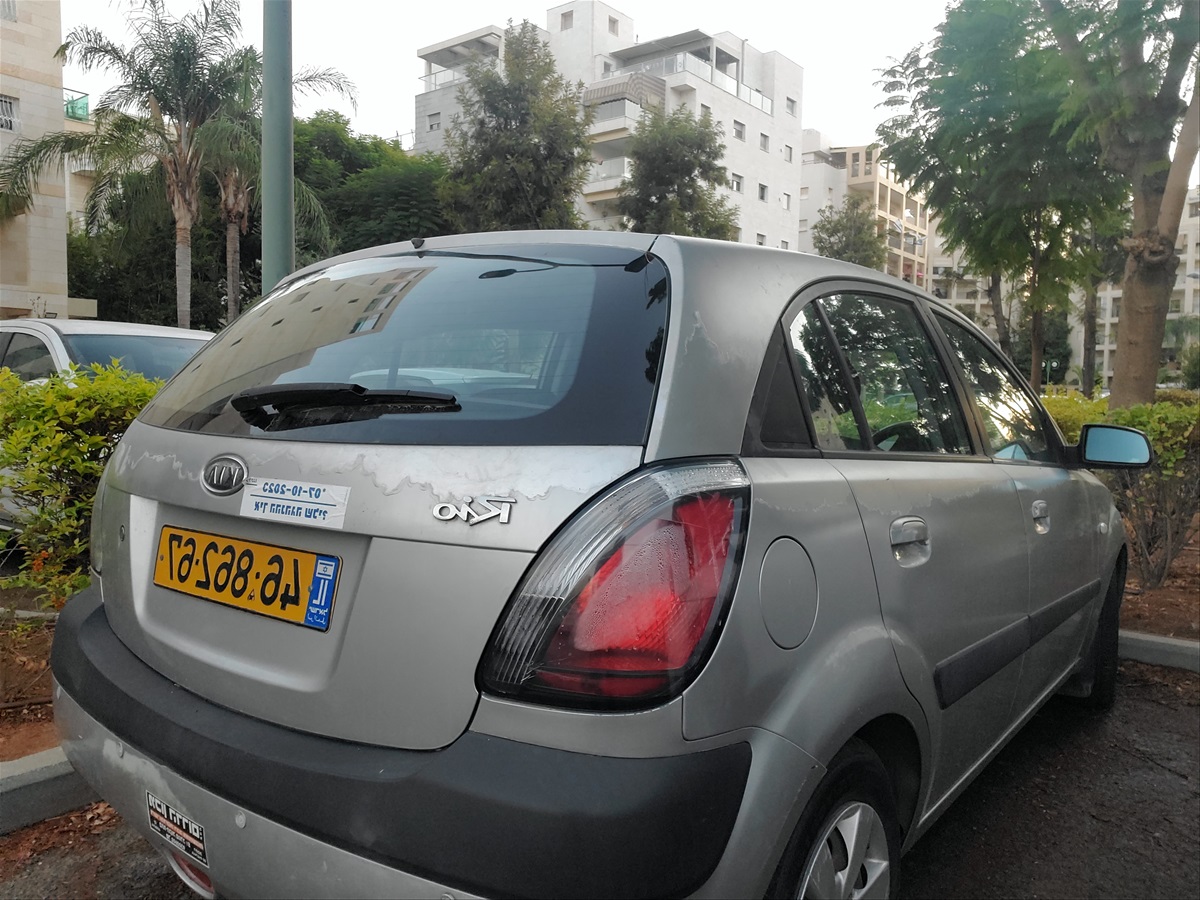 תמונה 1, קיה ריו יד 3 2008 | 255000 קמ