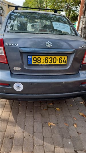 סוזוקי SX4 2008 יד 1 <br>      