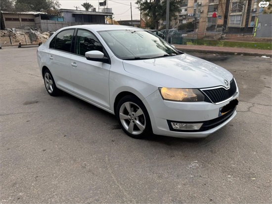 תמונה 2 ,סקודה ראפיד יד 3 2016 265000 ק"מ