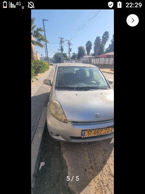 תמונה 3 ,דייהטסו סיריון יד 2 2010 190000 ק"מ