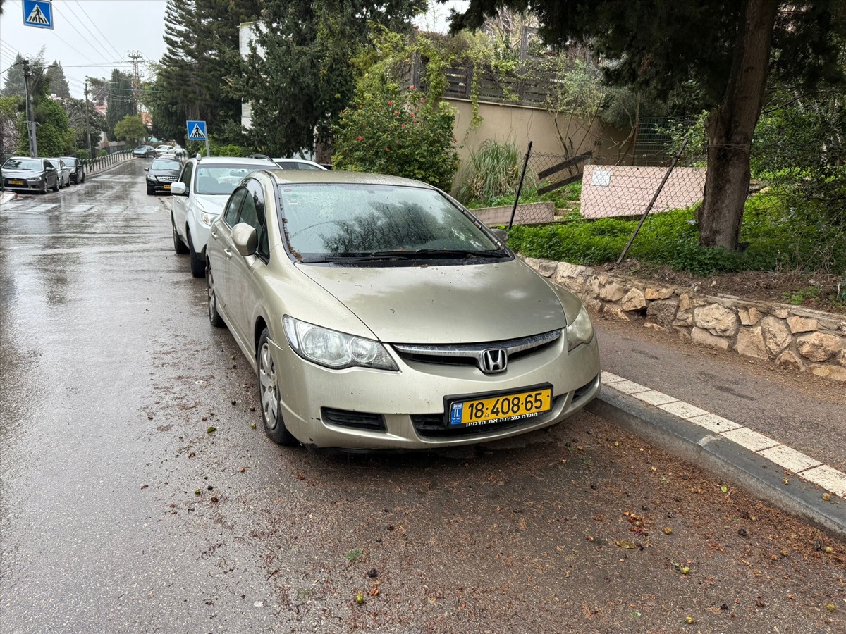 תמונה 1, הונדה סיוויק יד 1 2008 | 260 קמ