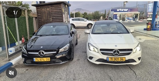 תמונה 1 ,מרצדס CLA
 יד 8 2015 185 ק"מ