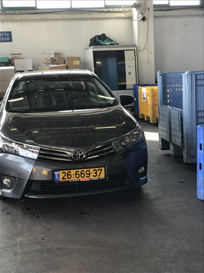 תמונה 3, טויוטה קורולה יד 1 2016 | 188000 קמ