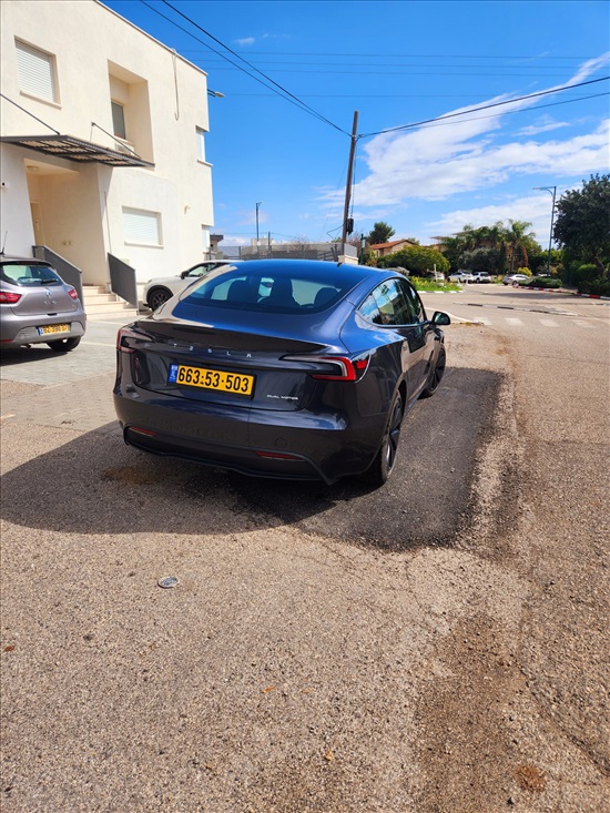 תמונה 5 ,טסלה מודל 3 יד 1 2024 29000 ק"מ
