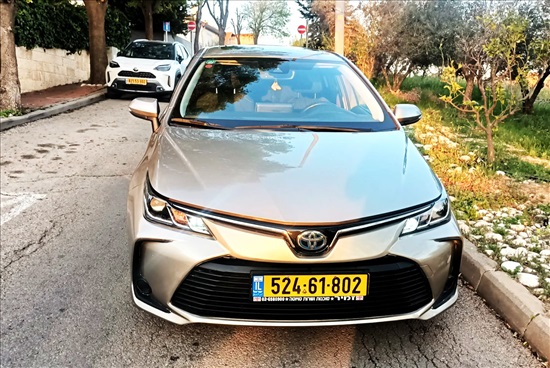 תמונה 2 ,טויוטה קורולה יד 1 2021 43000 ק"מ