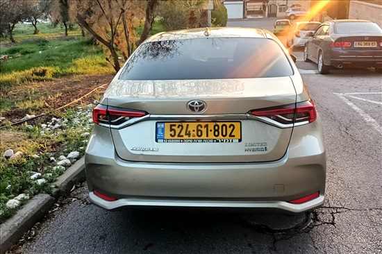תמונה 4 ,טויוטה קורולה יד 1 2021 43000 ק"מ