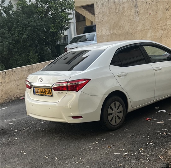 תמונה 4 ,טויוטה קורולה יד 2 2016 1800 ק"מ