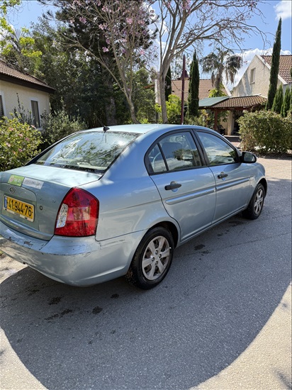 תמונה 2 ,יונדאי אקסנט יד 4 2011 285000 ק"מ