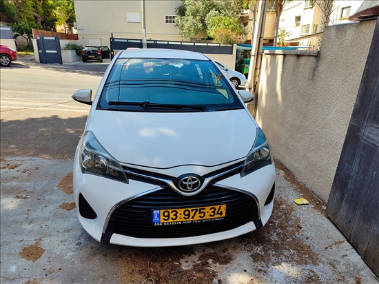 תמונה 1 ,טויוטה יאריס יד 2 2015 123000 ק"מ