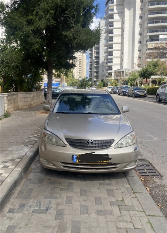 תמונה 1 ,טויוטה קאמרי יד 4 2004 200000 ק"מ