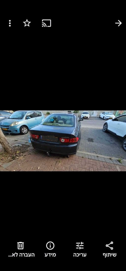 תמונה 3 ,הונדה אקורד יד 2 2008 263000 ק"מ