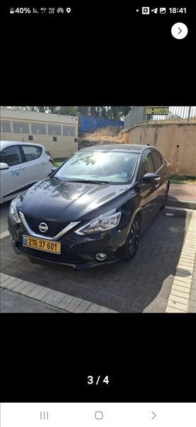 ניסאן
 סנטרה
 2018 יד2 