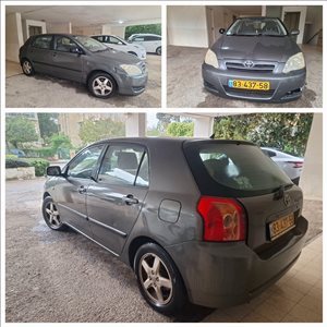 טויוטה קורולה RunX 2005 יד  2 
