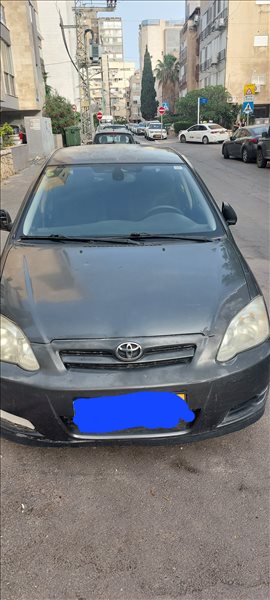 טויוטה קורולה RunX 2007 יד2 