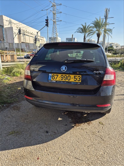 תמונה 2, סקודה ראפיד ספייסבק יד 2 2015 | 210000 קמ