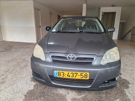 תמונה 3, טויוטה קורולה RunX יד 2 2005 | 254000 קמ