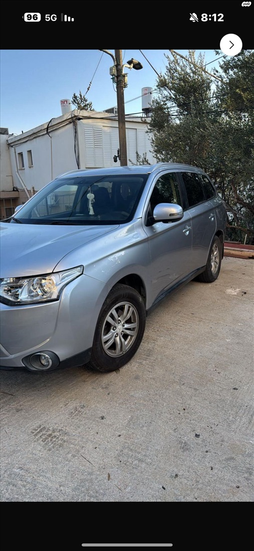 תמונה 1 ,מיצובישי אאוטלנדר יד 3 2014 207000 ק"מ