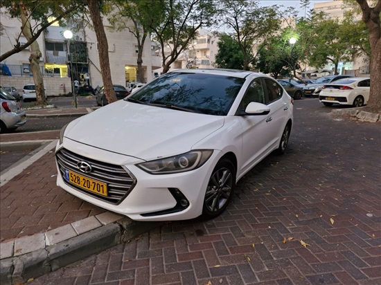 תמונה 1 ,יונדאי אלנטרה יד 4 2018 136000 ק"מ