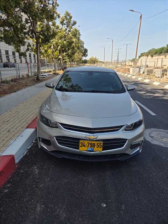תמונה 1 ,שברולט מאליבו יד 2 2017 70000 ק"מ