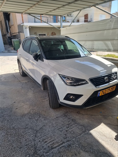תמונה 2 ,סיאט ארונה יד 1 2019 113000 ק"מ