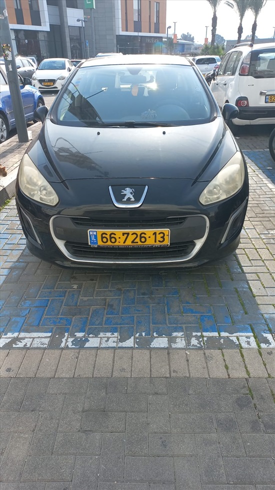 תמונה 1 ,פיג'ו
 308 יד 3 2012 160000 ק"מ