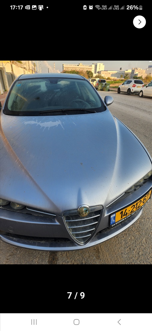 תמונה 6 ,אלפא רומיאו 159 יד 2 2010 132000 ק"מ