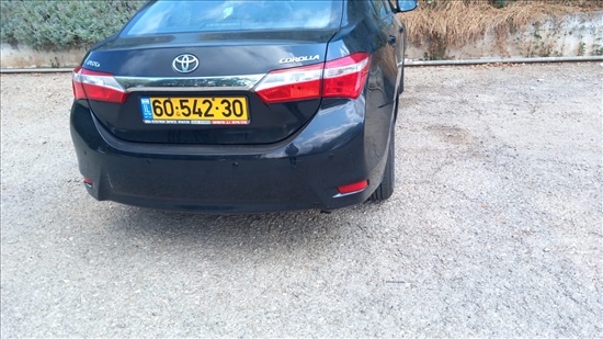תמונה 2 ,טויוטה קורולה RunX יד 1 2014 191000 ק"מ