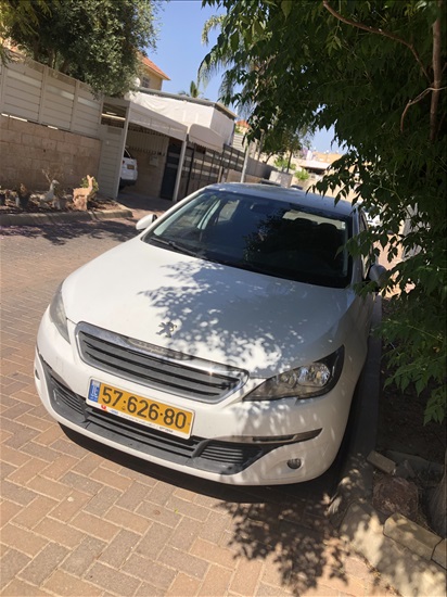 תמונה 5 ,פיג'ו
 308 יד 2 2017 123000 ק"מ