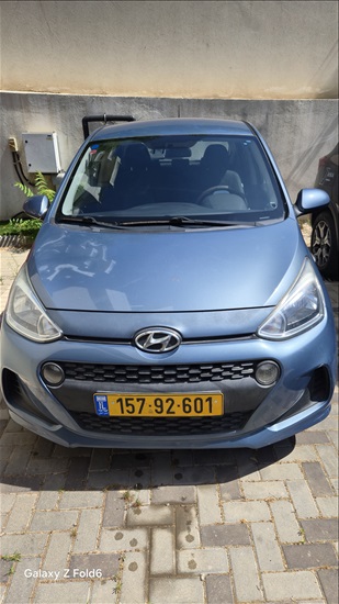 תמונה 1 ,יונדאי i10 יד 2 2017 79000 ק"מ