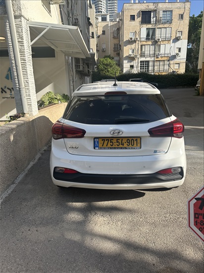תמונה 2 ,יונדאי i20 יד 1 2019 0 ק"מ