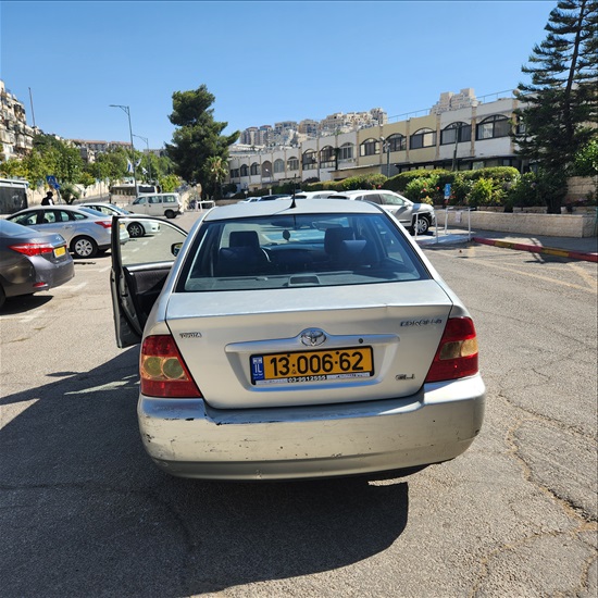 תמונה 1 ,טויוטה קורולה יד 3 2007 297000 ק"מ