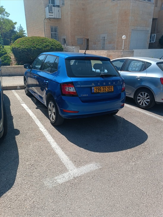 תמונה 2 ,סקודה פאביה יד 2 2020 42000 ק"מ