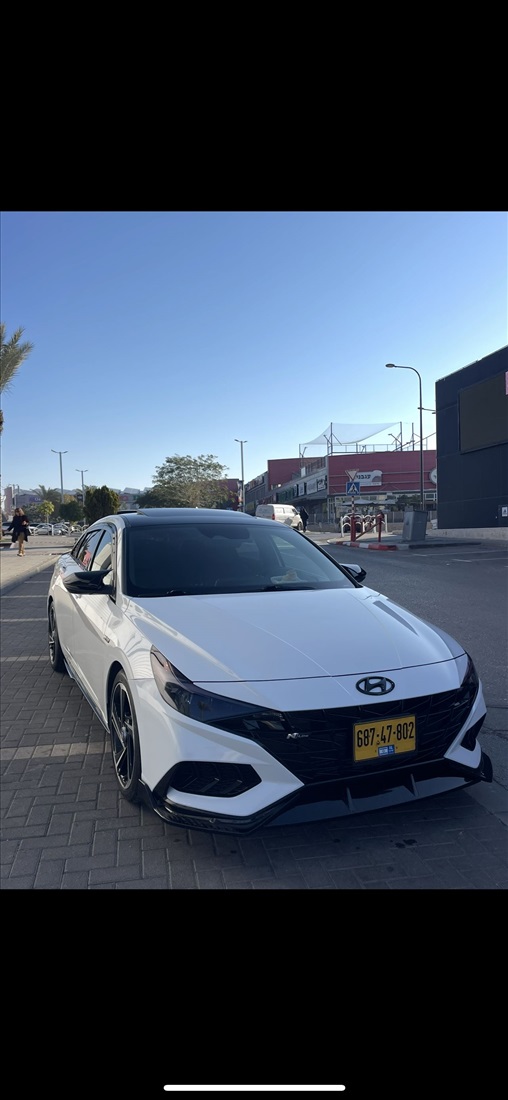 תמונה 1 ,יונדאי אלנטרה יד 1 2022 95000 ק"מ