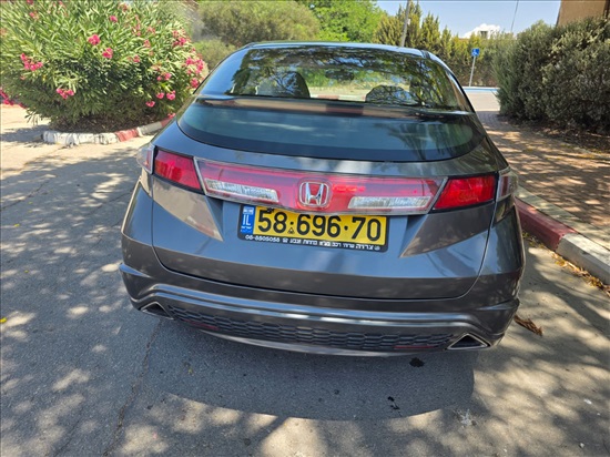 תמונה 7 ,הונדה סיוויק יד 3 2009 185000 ק"מ