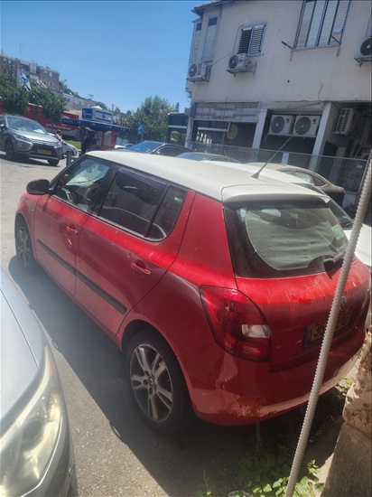 תמונה 1 ,סקודה פאביה יד 3 2009 158000 ק"מ