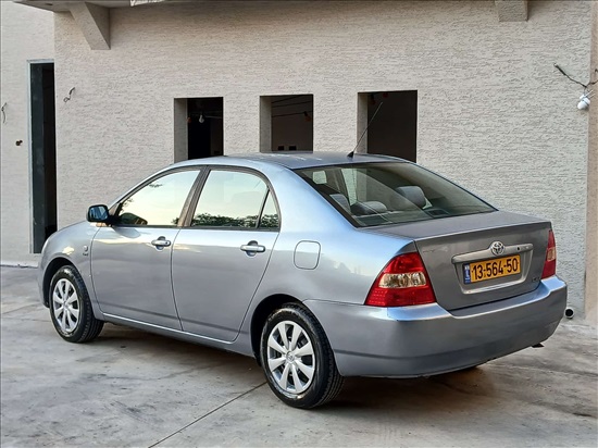 תמונה 5 ,טויוטה קורולה יד 4 2003 210000 ק"מ