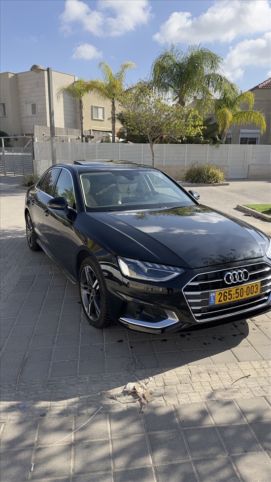 תמונה 1 ,אאודי A4 יד 1 2023 18000 ק"מ