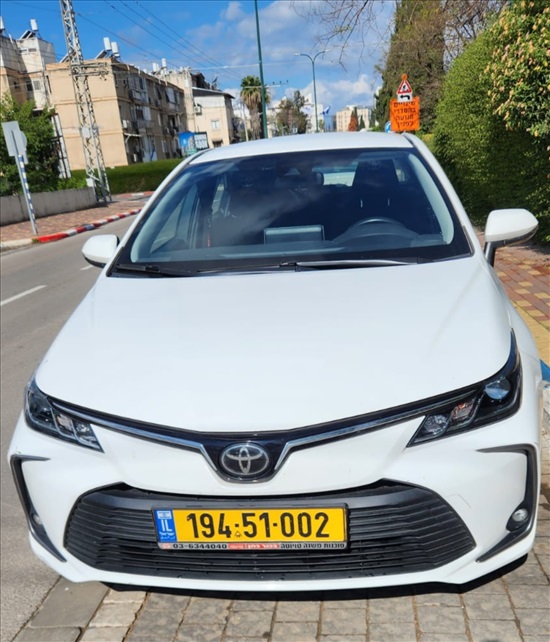 תמונה 1 ,טויוטה קורולה יד 1 2020 62000 ק"מ