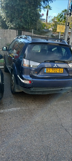 תמונה 6 ,מיצובישי אאוטלנדר יד 3 2008 240000 ק"מ