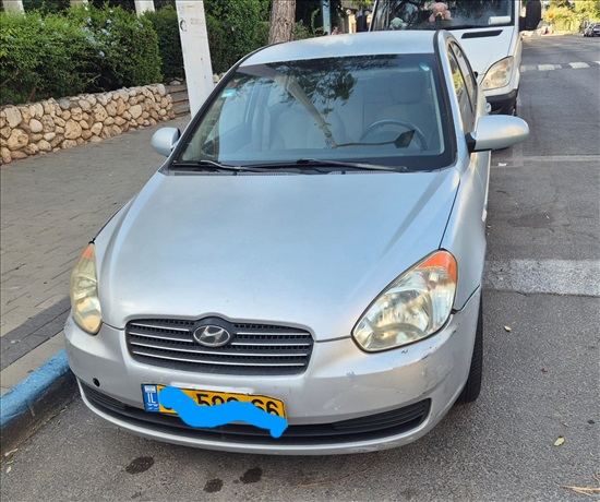 תמונה 1 ,יונדאי אקסנט יד 3 2009 228000 ק"מ