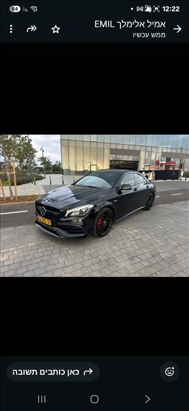 מרצדס CLA
 2014 יד 4 <br>      