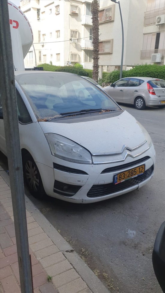 תמונה 1 ,סיטרואן C3 פיקאסו יד 2 2013 172000 ק"מ