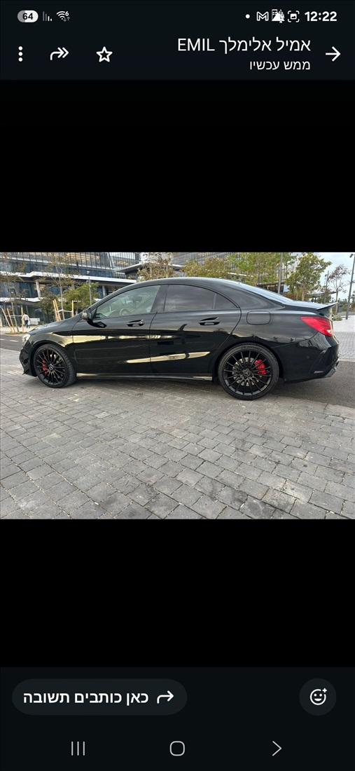 תמונה 5 ,מרצדס CLA
 יד 4 2014 142700 ק"מ