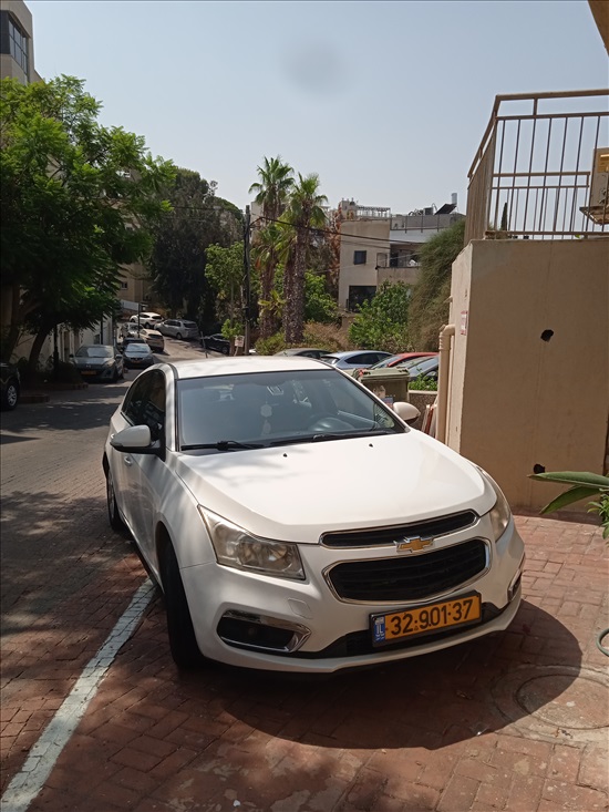 תמונה 2 ,שברולט קרוז החדשה
 יד 3 2016 152400 ק"מ