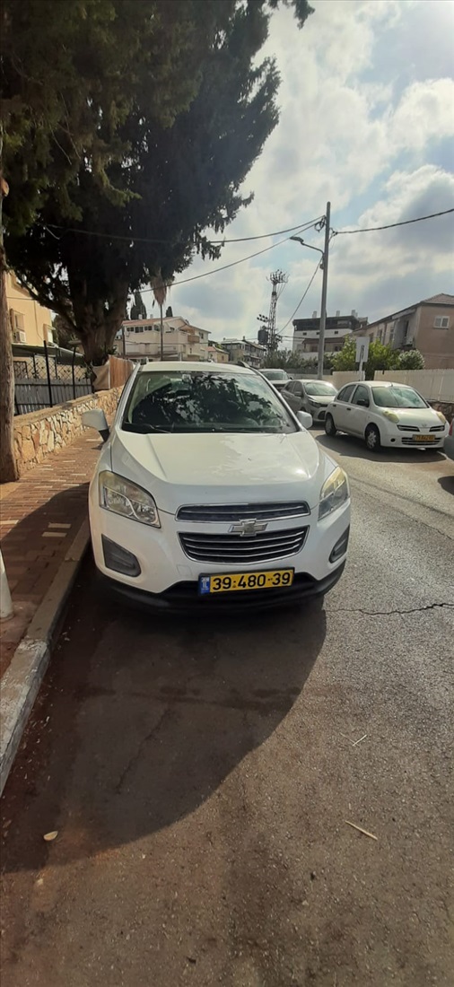 תמונה 2 ,שברולט טראקס יד 3 2016 131000 ק"מ