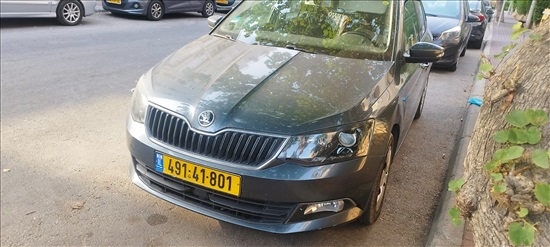 תמונה 1 ,סקודה פאביה יד 1 2018 55 ק"מ