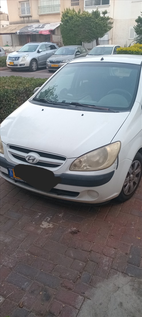 תמונה 1 ,יונדאי גטס יד 4 2007 191000 ק"מ