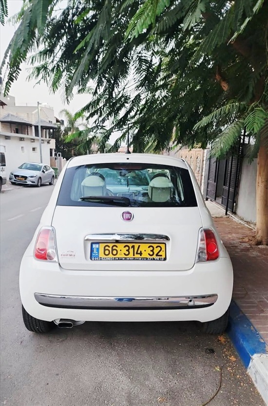 תמונה 2 ,פיאט 500 יד 6 2014 127000 ק"מ