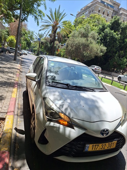 תמונה 3 ,טויוטה יאריס יד 1 2018 51000 ק"מ